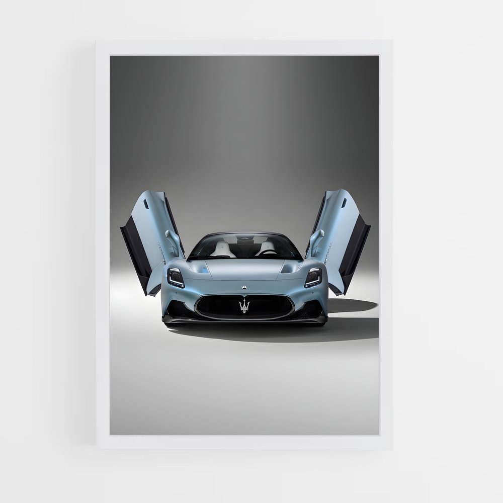 Poster cielo futur – affiche Maserati (vue 3)